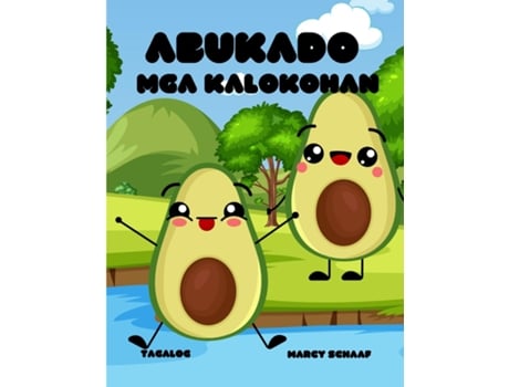 Livro Abukado Mga kalokohan Avocado Antics de Marcy Schaaf (Inglês)