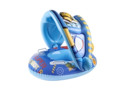 Boia Inflável Para Bebês, Adequada Para Bebês De 3 A 36 Meses, Em Pvc Reforçado Com Motivos Infantis, Desmontável E Alças, Ideal Para Cri...