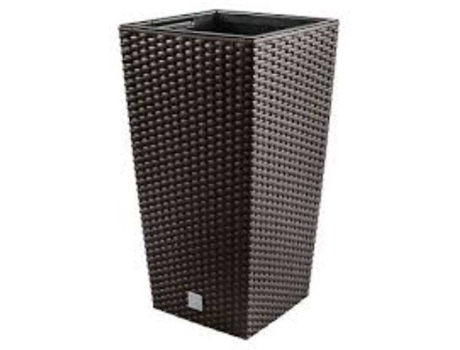 Vaso  Rato Square (Castanho - 40x40x75 cm)
