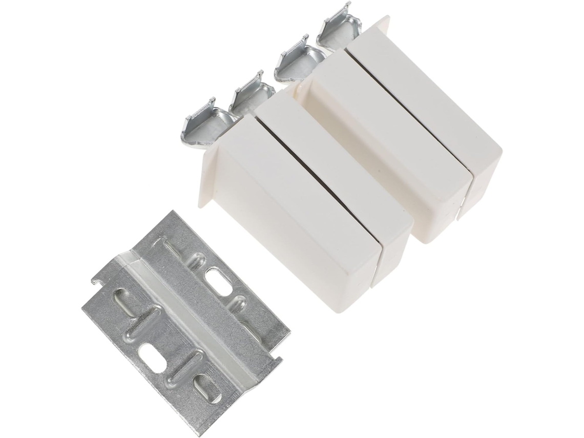 Conjunto De 4 Dobradiças Canto Para Armários, Fabricadas Em Abs