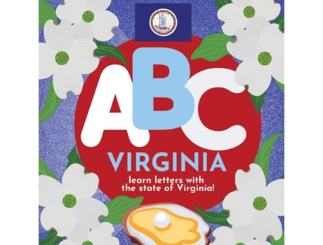 Livro ABC Virginia - Learn the Alphabet with Virginia de PG Hibbert (Inglês)