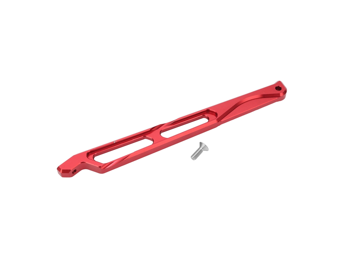 Mali suporte Traseiro de Chassi de Alumínio para Carro Rc Arrma Kraton 6s 1/8 Braço de Apoio Vermelho