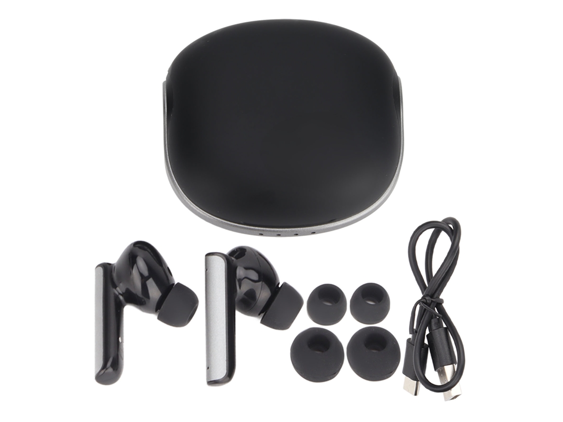 Aetheria fones de Ouvido Bluetooth Sem Fio com Anc Enc Cancelamento de Ruído e Microfone Duplo