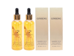 2pcs Sérum Anti-rugas De Polipeptídeo Dourado Com Ginseng 100ml Hidratação E Rejuvenescimento