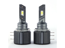 Lâmpadas De Farol H15 Led 6000k 7200lm 55w Ip67 Compatível Com Golf 7 Audi Benz 12-30v (2 Unidades) H15x Decodificado