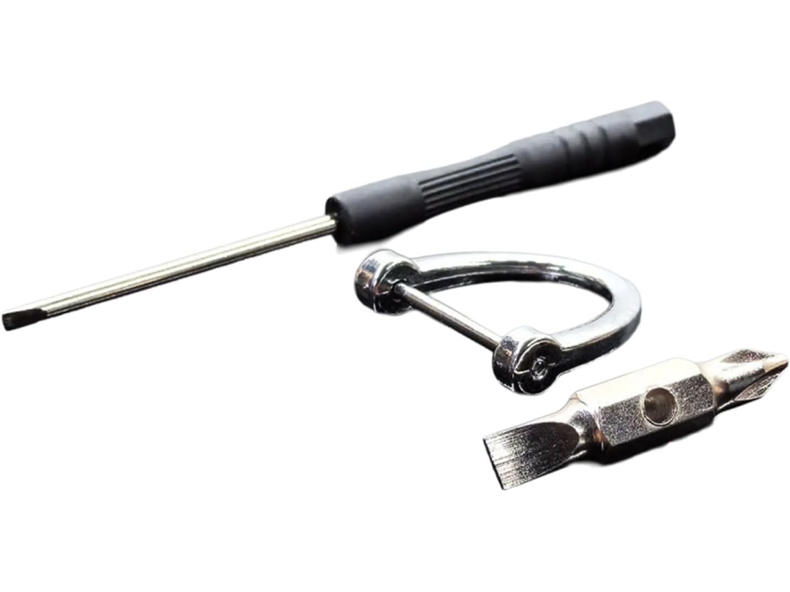Chaveiro Multifuncional Com Chave De Fenda Ponta Chata Bolso Para