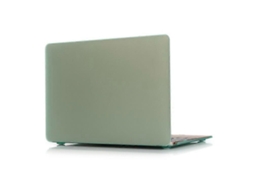 Capa De Celular Em Plástico Verde Fosco Compatível Com Macbook De 12 Polegadas Com Tela Retina (2015)