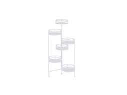 Plantador Home Esprit Branco Ferro 23 X 23 X 102 Cm