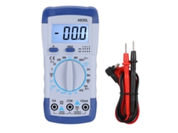 MULTÍMETRO MINI DT830L YURU com LCD, portátil, medidor de tensão, corrente, resistência