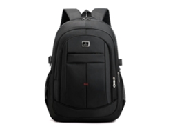 Mochila Grande para Transporte, Impermeável, Preta, Viagens, Ideal para Crianças, Educativo, Durável STELASPLEN
