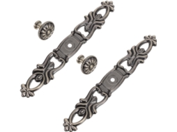Conjunto De 1 Puxador Longo Estilo Retrô Europeu Em Liga Zinco Ou Bronze Vintage, Design Ergonômico, 15, 7x 2, 5cm, Para