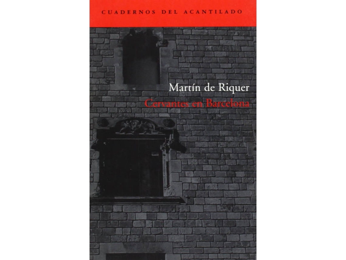 Livro Cervantes En Barcelona de Martín De Riquer (Espanhol)