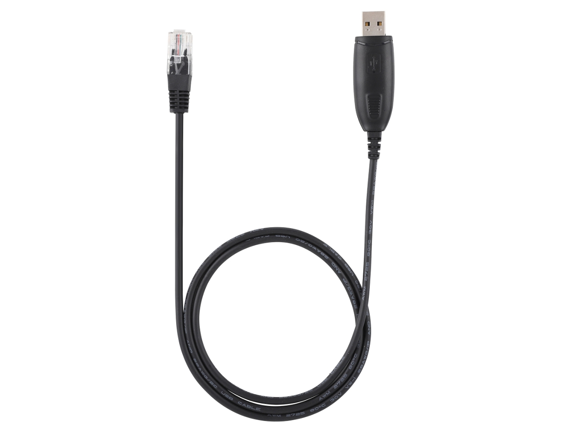 Aetheria cabo de Programação Usb para Rádio Baojie Mini Bj 218 Walkie Talkie 1m 8 Pinos Abs