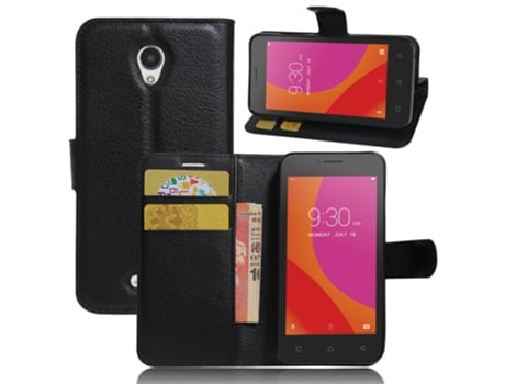 Capa Lenovo A Plus MULTISHOP Book Preto