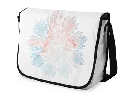 Mala Tiracolo De Mulher Le Jardin Digital Bedruckte Postbag 100 Bawelna Bege