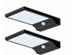 Luminária Solar Led À Prova D'água Para Jardim E Áreas Externas.