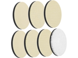 Conjunto De 7 Discos De Polimento Para Furadeira, Kit Automotivo Completo, Rolamentos