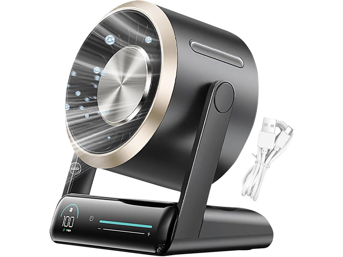 Ventilador de Cabeceira 100 Velocidades, Potente, Refrescante, Portátil, Pessoal para Casa, CHABERLU