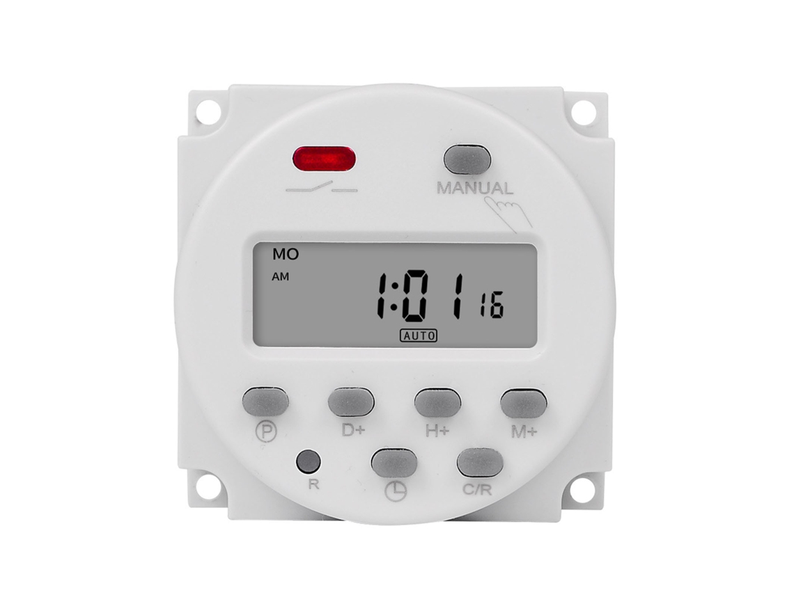 Interruptor Programável Laxiscreed Para Controle De Luzes E Energia, Temporizador De Rua