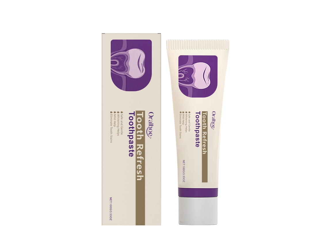 Pasta de Dentes Clareadora de Manchas com Fórmula Oralhoe para Sorriso Mais Branco LAXISCREED
