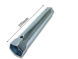 Chave De Tubo Com Barra De Torque De 34mm A 40m Para Válvulas De Fechamento E Parafusos De Coletor De Metal Durável