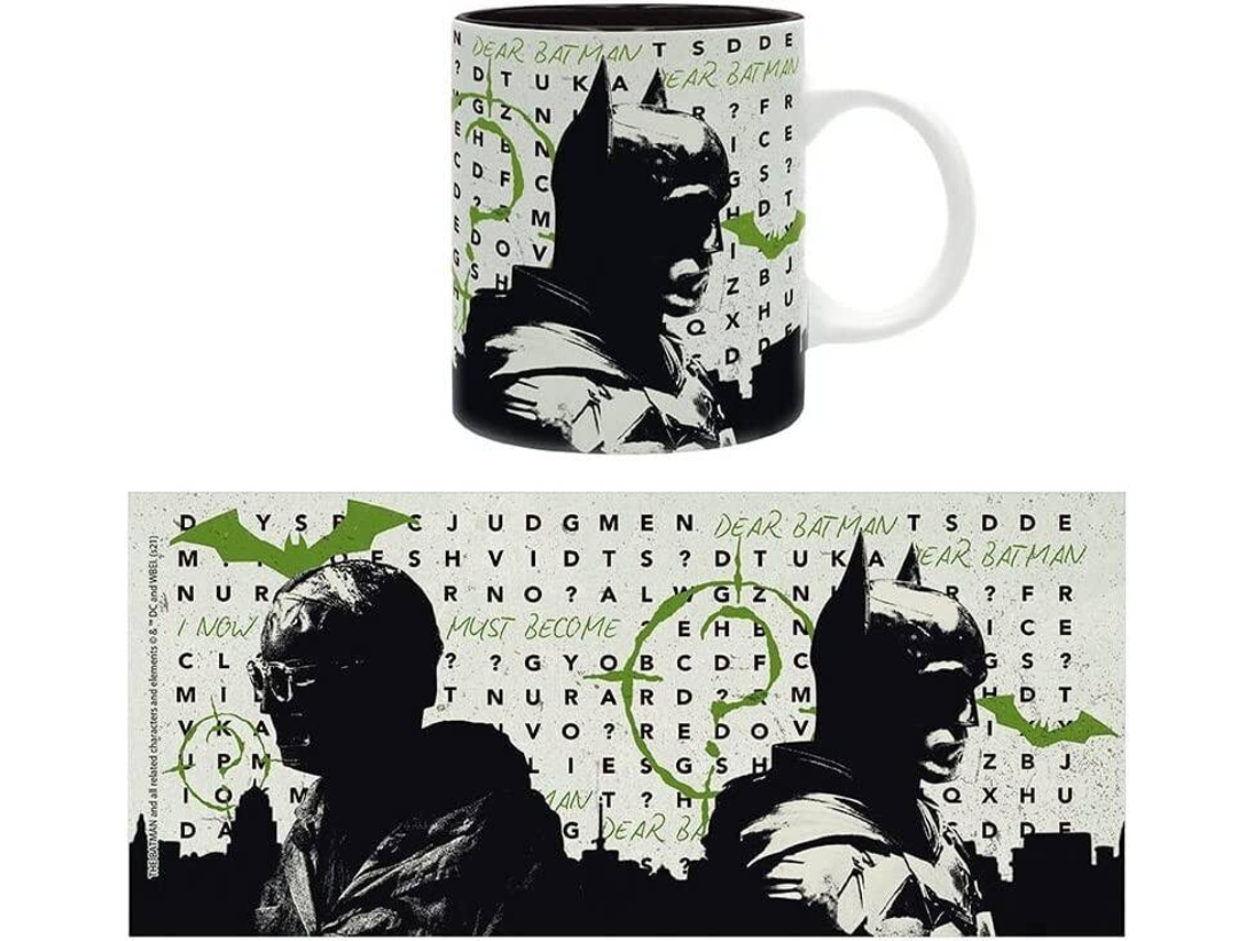 Caneca ABYSTYLE Batman e The Riddler Cerâmica (320 ml)