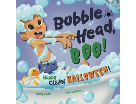 Livro Bubble Head Boo Happy Clean Halloween A Bubble Head Adventure Book de Misty Black (Inglês)