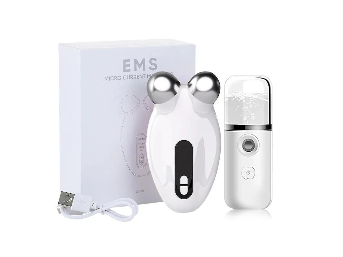 Massageador Facial com Microcorrente Ems para Lifting Facial, Aparelho Antirrugas e Lev Antamento do Queixo GOKOCO