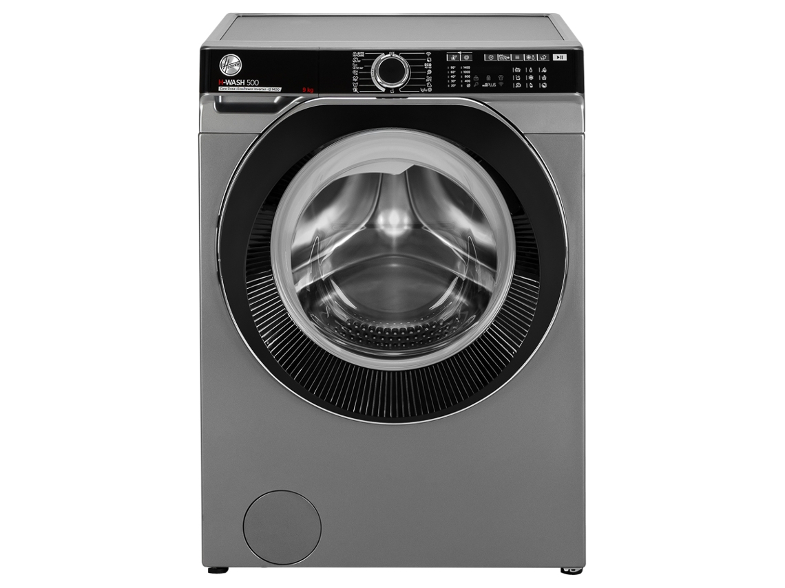 Máquina de Lavar Roupa HOOVER HWPDQ 49AMBCR/1-S (9 kg - 1400 rpm - Cinzento)