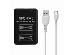 LEITOR GRAVADOR NFC RFI YURU com decodificação completa, cartões inteligentes