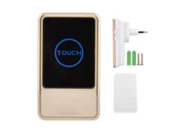 Timbre De Porta Sem Fio 433mhz Com 36 Tonos E Pager Para Idosos Dingdong