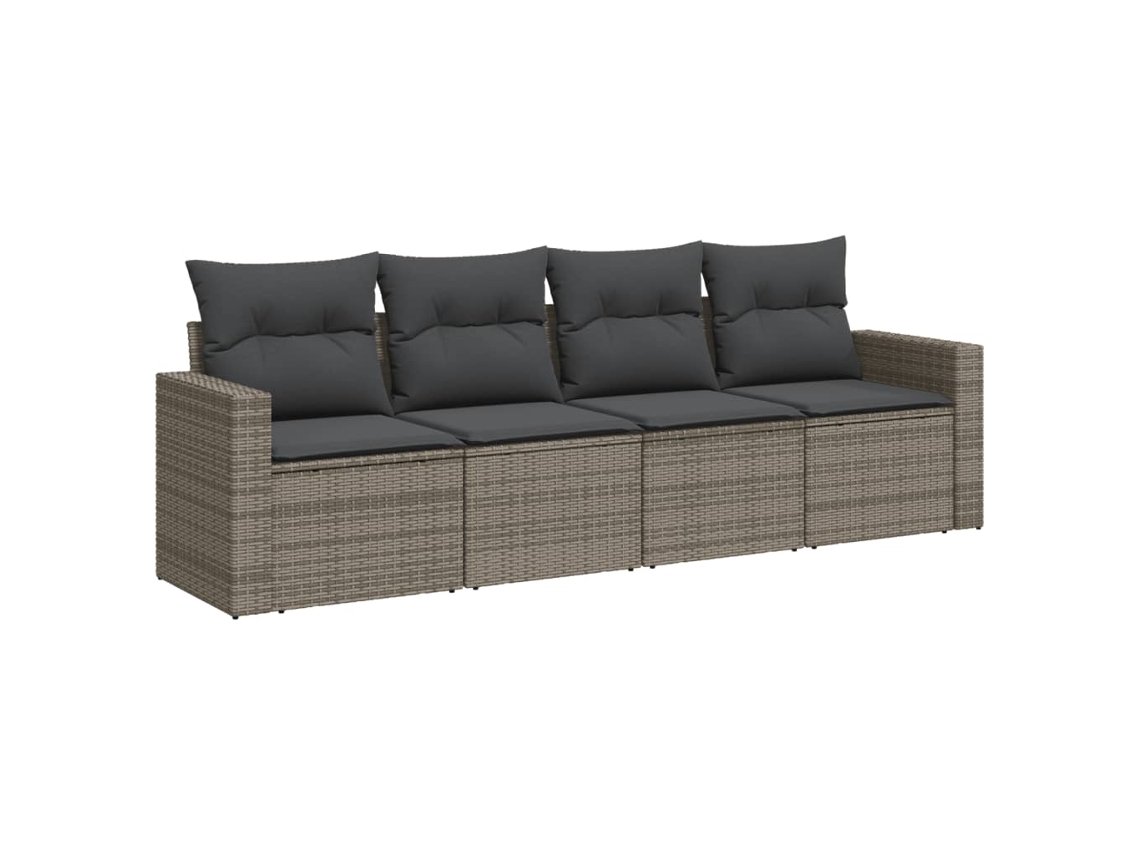 Garden Sofa Set, Garden Sofa Sets Vidaxl Cinzeto Rattan / Vime (n/a)