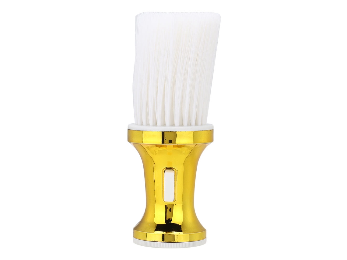 2026 pincel Portátil para Limpeza de Cabelo e Poeira no Colo Ferramenta de Estilo (ouro)