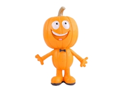 Decoração De Abóbora De Halloween Com Boneco Em Pé Da Laxiscreed Para Chá De Bairro