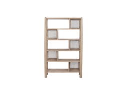 Prateleira de Corda de Acácia 105x40x175cm ALEXANDRA HOUSE LIVING