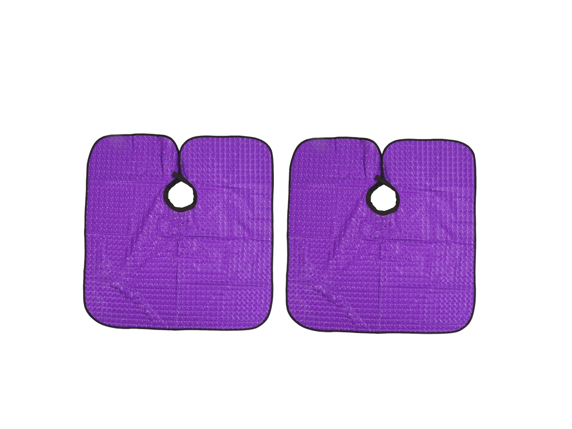 Capas De Peluquería Ajustables Impermeables Transpirables De Pu Para Salón Y Hogar