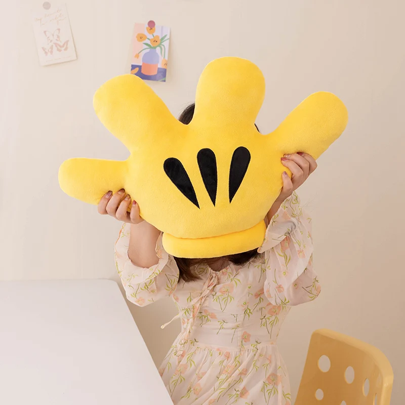 Almofada/travesseiro/almofada de Sofá para Adultos com Formato de Coco Sintético MDUG (amarelo, 55cm)