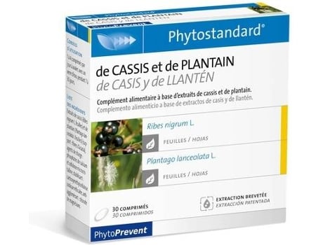 Phytostandard Cassis e banana 30 comprimidos