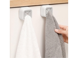 Suporte De Toalha Ftvogue Com Gancho Plástico Para Parede, Ideal Para Organizar Toalhas No Banheiro E Na Cozinha