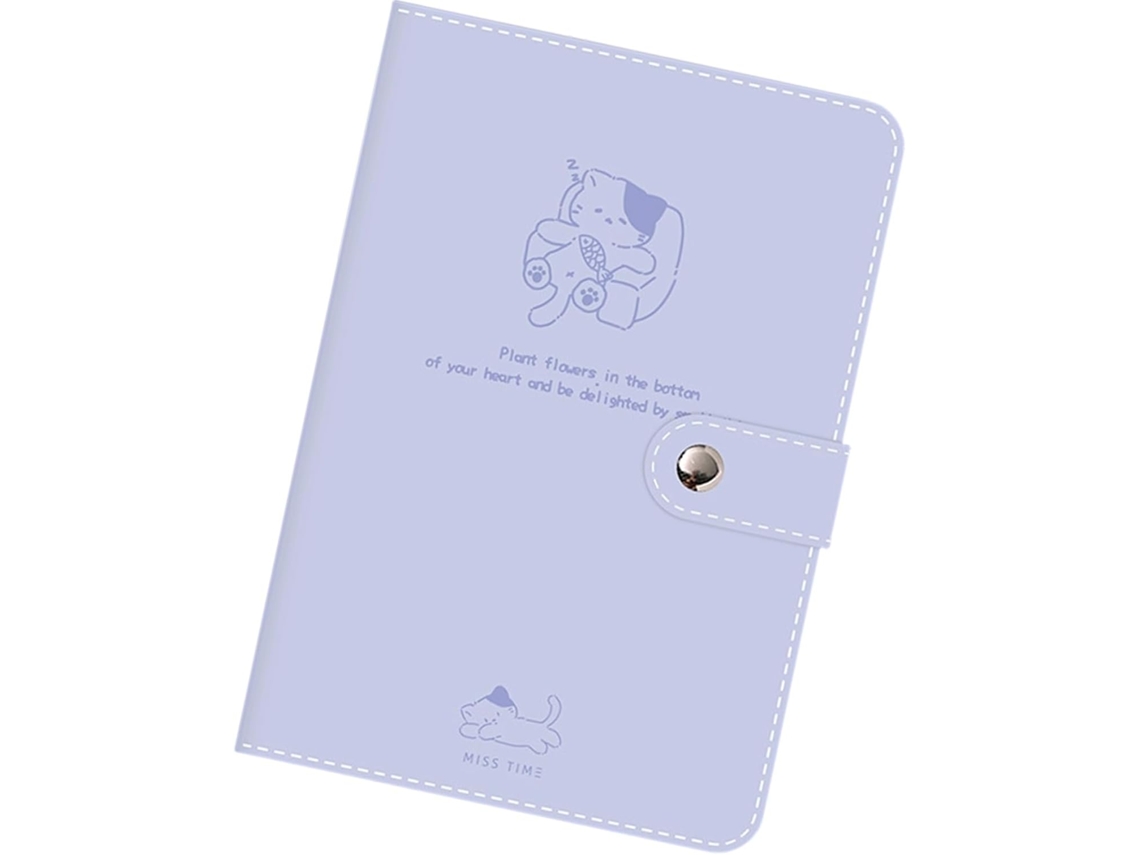 Caderno pequeno SFUSHOS, 52 folhas, papel grosso, capa diferenciada