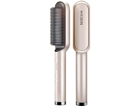 Alisador de Cabelo K-SKIN KD380 Dourado (Cerâmica - 130 °C - 200 °C)