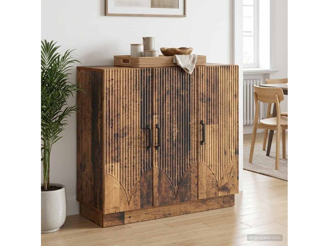 Vidaxl Buffet Madeira Antiga 89 X 34,5 X 77 Cm Derivados De Madeira