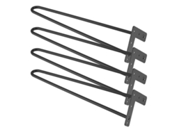 Pernas de Mesa em Ferro (Conjunto de 4 Peças, 16 Polegadas)