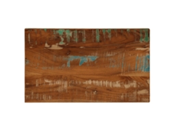 Vidaxl Tampo De Mesa Retangular 40x20x2,5 Cm Madeira Recuperada Maciça