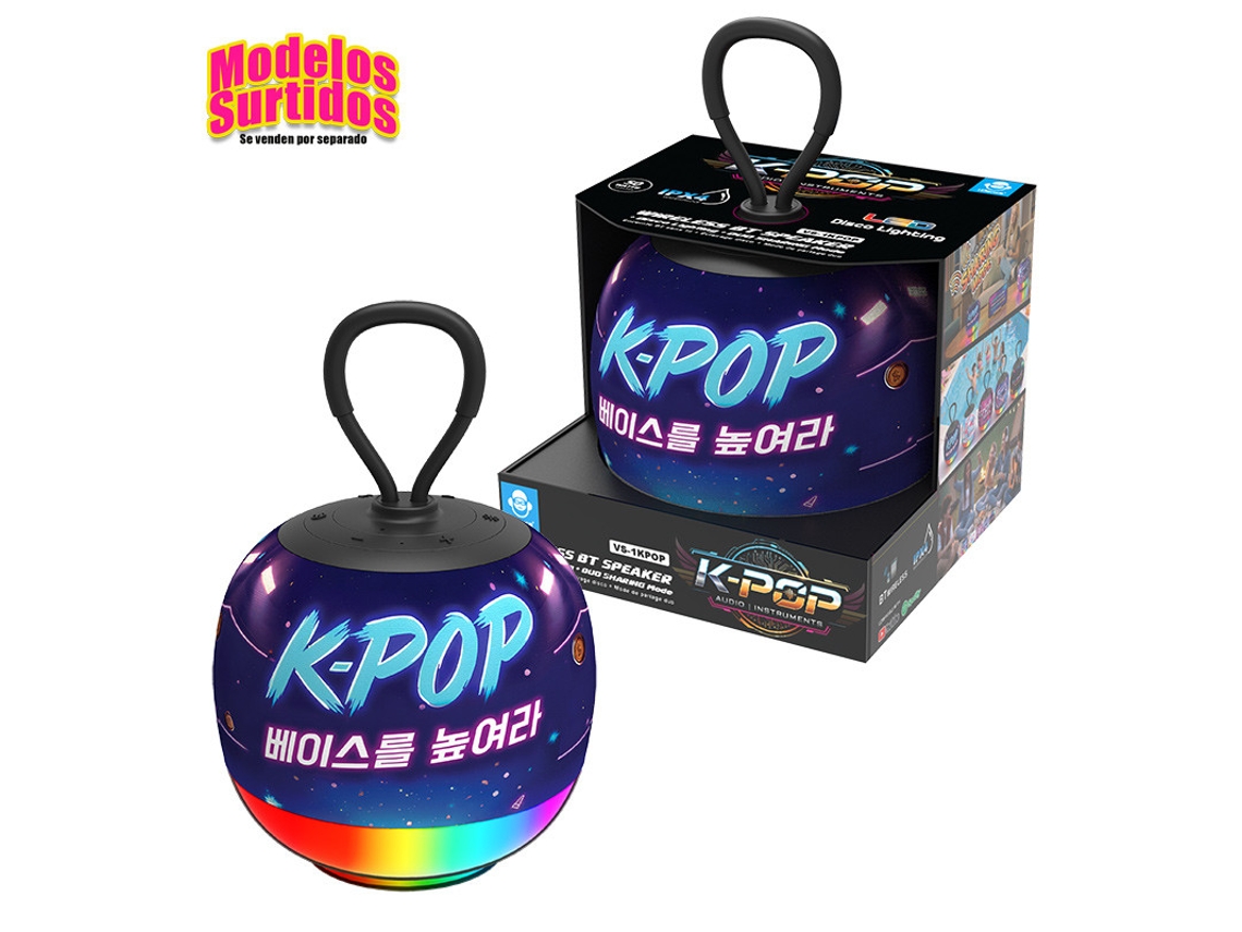 Altavoz Portatil Bluetooth K-pop Std