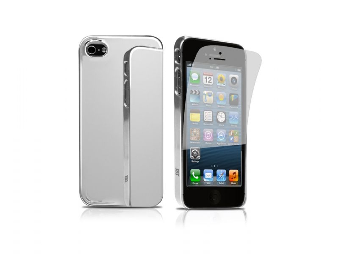 Capa Chrome p/ iPhone 5 - SBS Cinzento