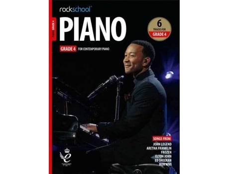 Livro ROCKSCHOOL Piano - Grade 4 2019 (Para Piano - Idioma: Inglês)