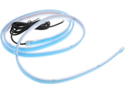 Faixa De Luz Led Azul Para Capô De Carro, 12v, À Prova D'água, Com Proteção Por Fusível.