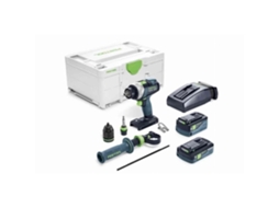 Furadeira Sem Fio Tdc 18/4 5.0/4.0 I-Plus Quadrive 577649 FESTOOL