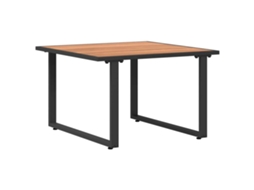 Mesa de centro marrom e marrom 55 x 55 x 35 cm MAISON EXCLUSIVE
